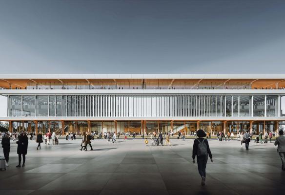 Riga Ropax Terminal - Zaha Hadid Architects